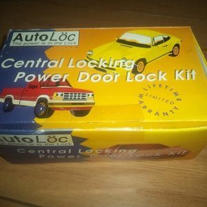 NEW! AUTOLOC 4 DOOR CL4000-CENTRAL LOCKING POWER DOOR LOCK KIT-COMPLETE!